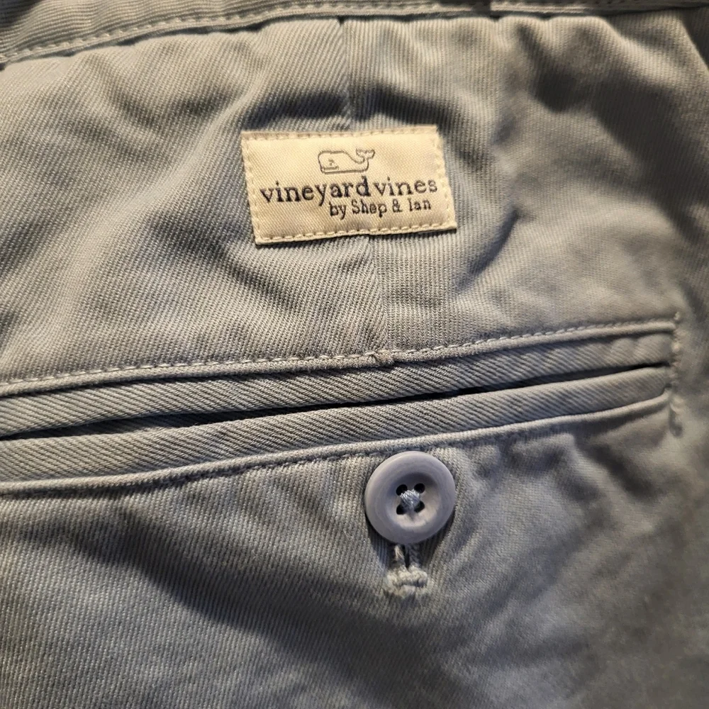 Vineyard Vines Men's Light Blue Chino Casual Pants Size 34x30